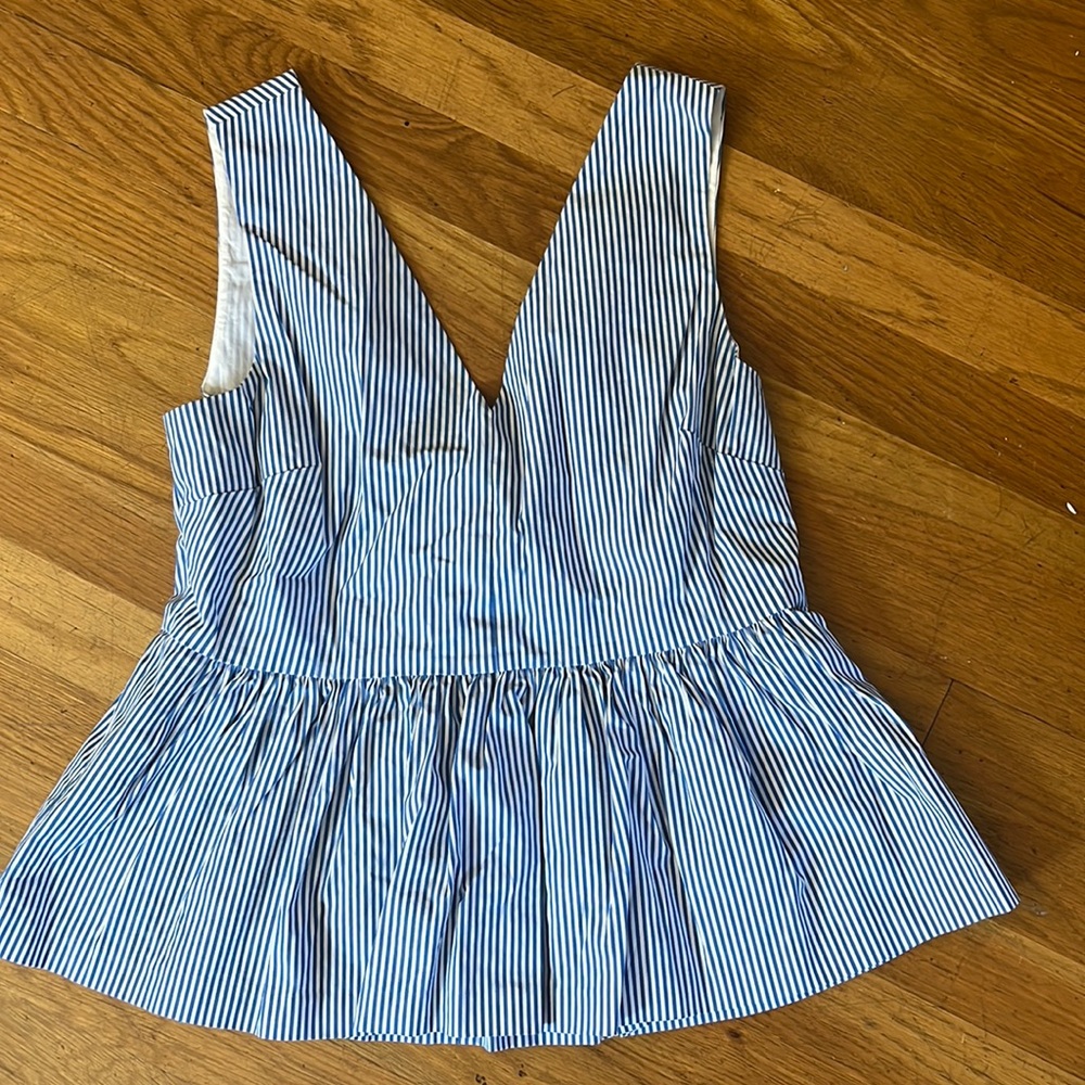 J. Crew peplum top